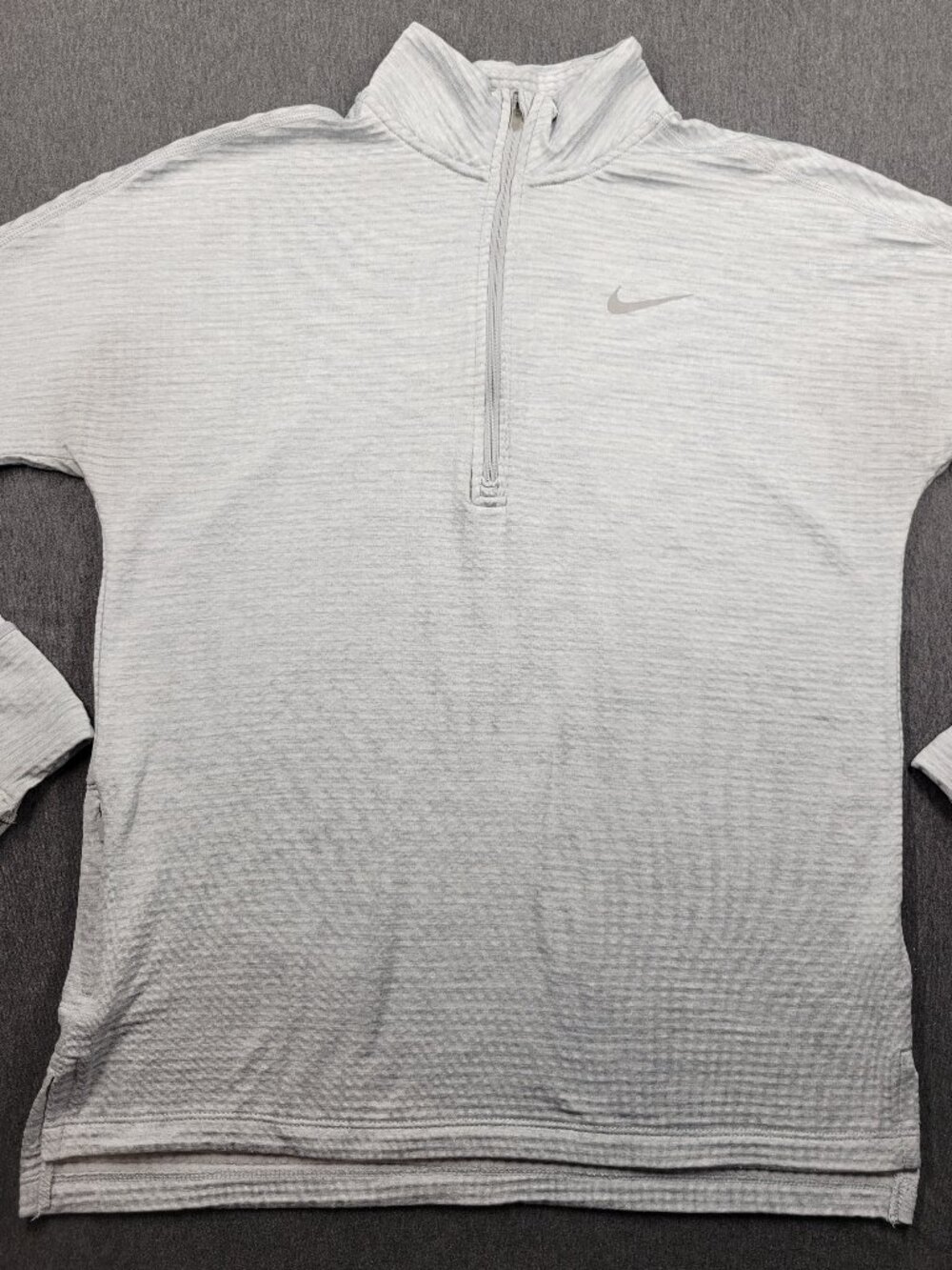 Womens 3/4 zip, Nike, size small, gray, good condition